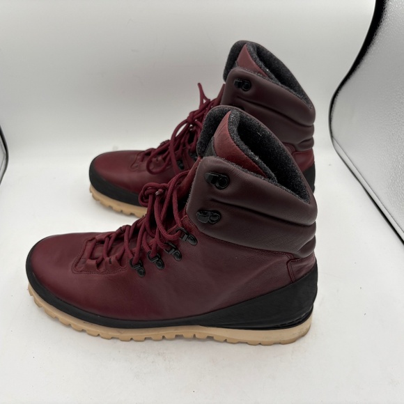 The North Face Men's Cryos Hiker Insulated Boot Made in Italy Size 12 Brown - Picture 5 of 14